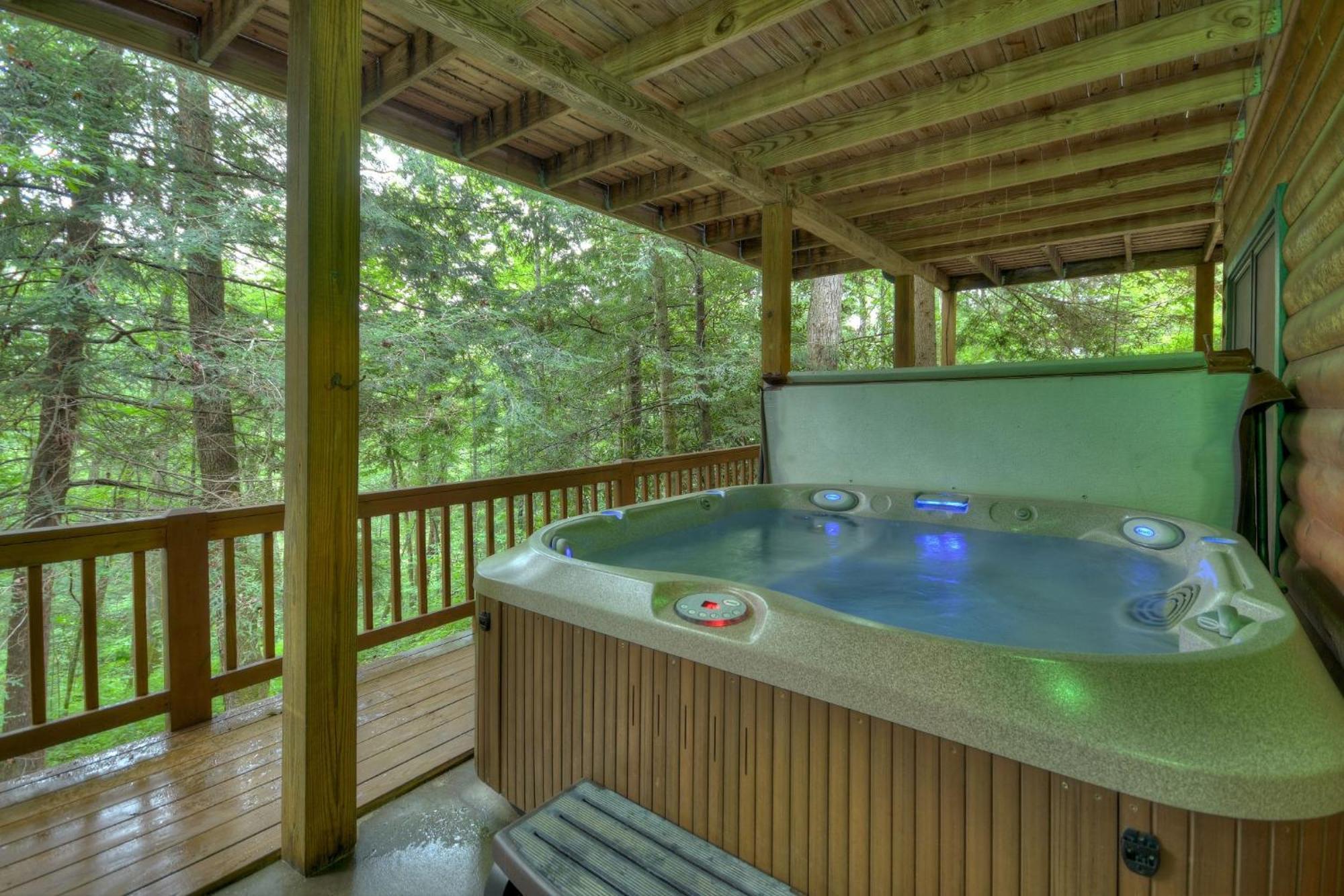 K6 Lodge Gather Around The Firepit Soak In The Hot Tub And Splash In The Creek Blue Ridge Exterior foto