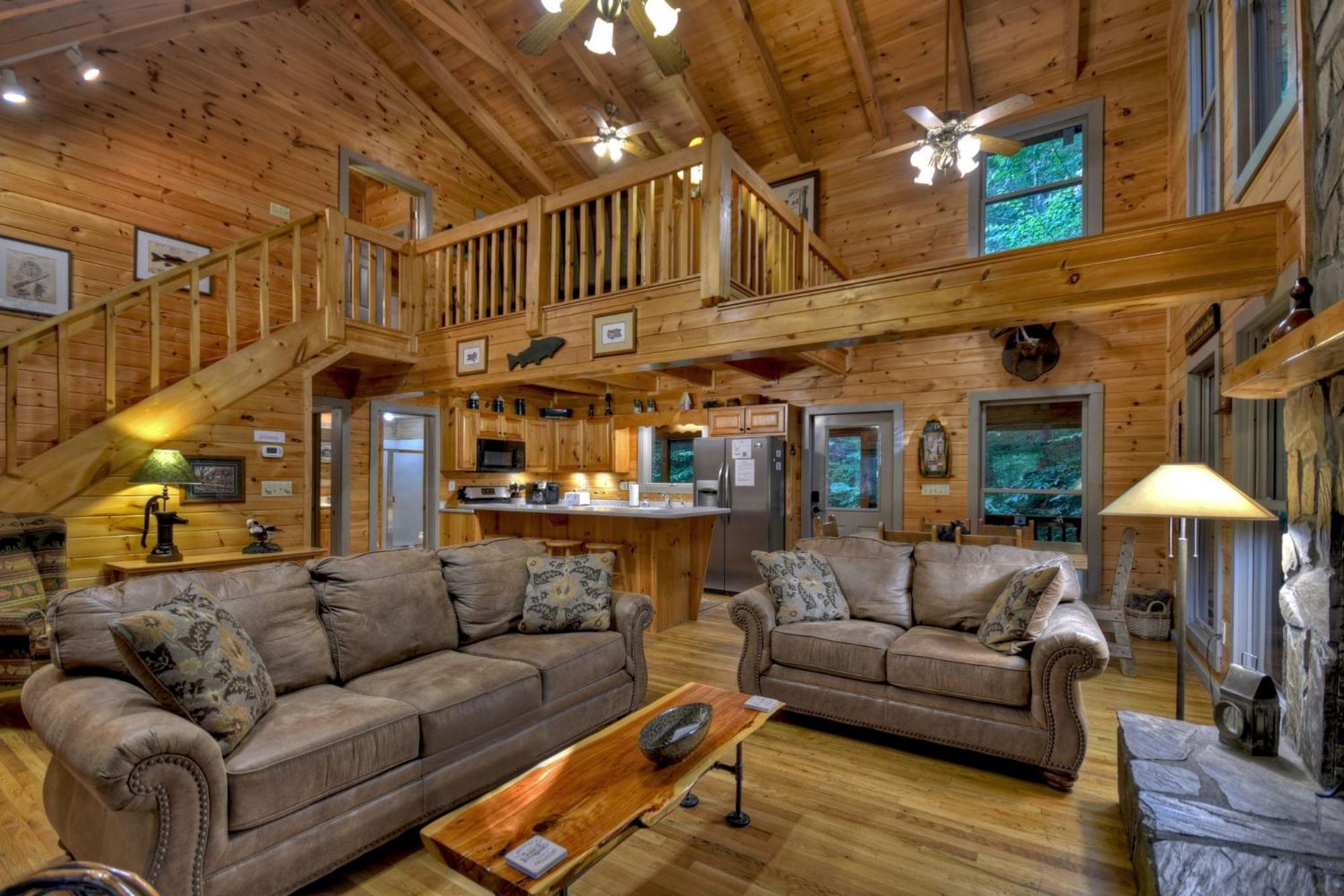 K6 Lodge Gather Around The Firepit Soak In The Hot Tub And Splash In The Creek Blue Ridge Exterior foto